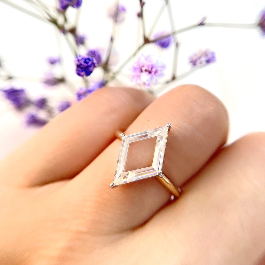 5ct Moissanite Diamond Engagement Ring - Ideal Place Market