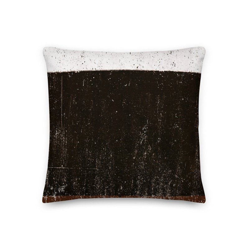 Aged Rome Deep Brown Premium Stuffed Reversible Throw Pillows - Ideal Place Market