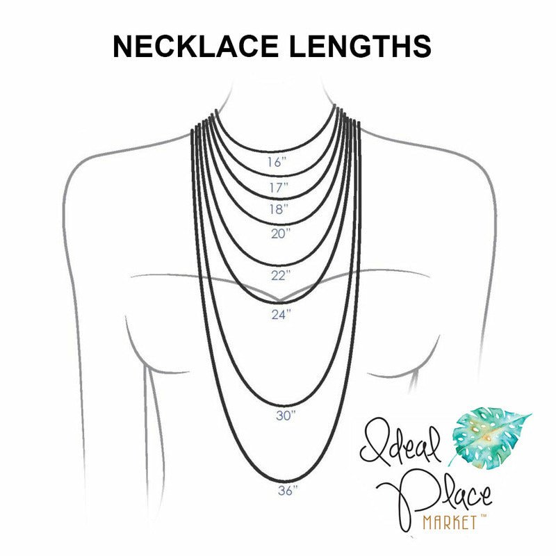 Blue Obsidian & Thai Silver Elephant Pendant Necklace - Ideal Place Market