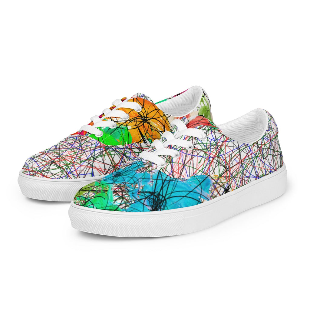 Fine Frenzy Women’s Canvas Lace-Up Sneakers - Ideal Place Market