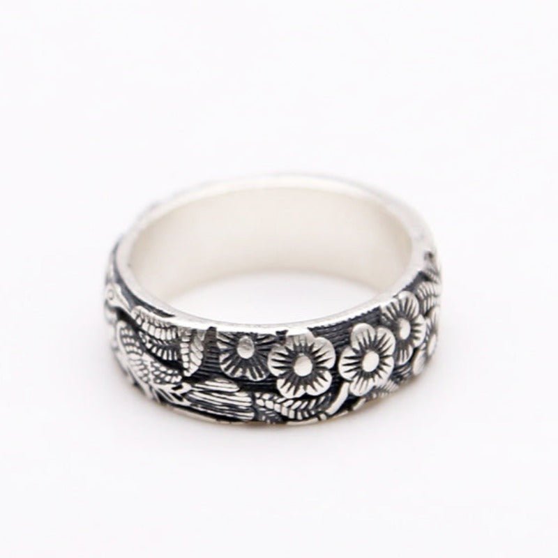 Flowering Garden S925 Silver Ring - Ideal Place Market