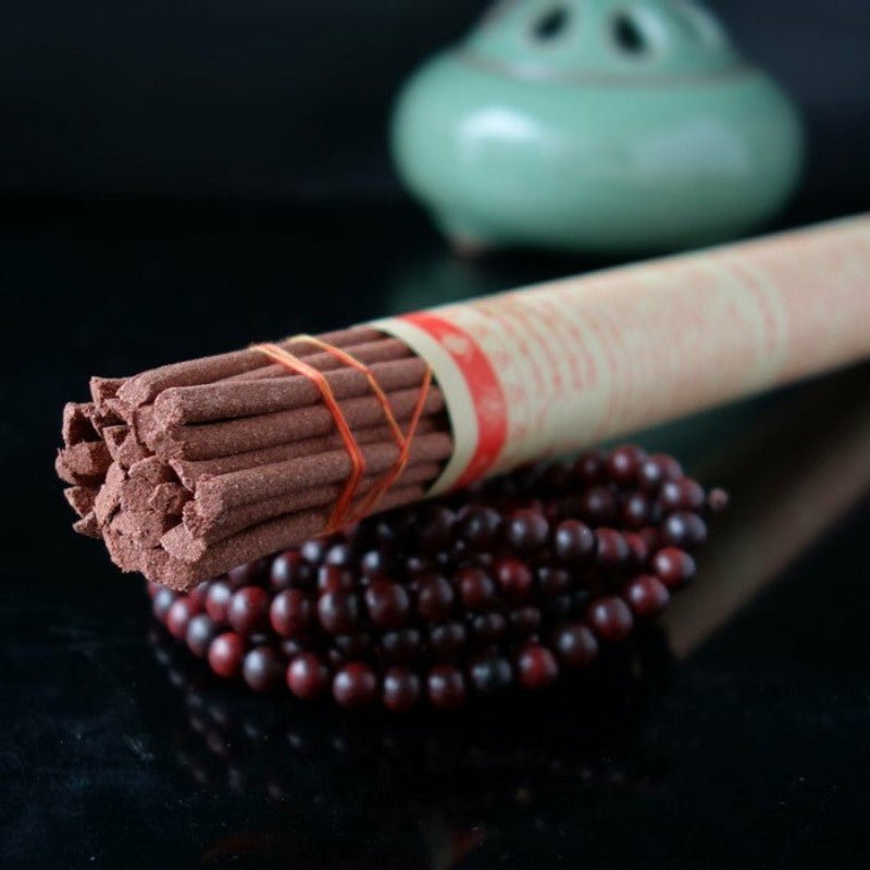 Handmade Red Sandalwood Meditation Incense Sticks - Ideal Place Market