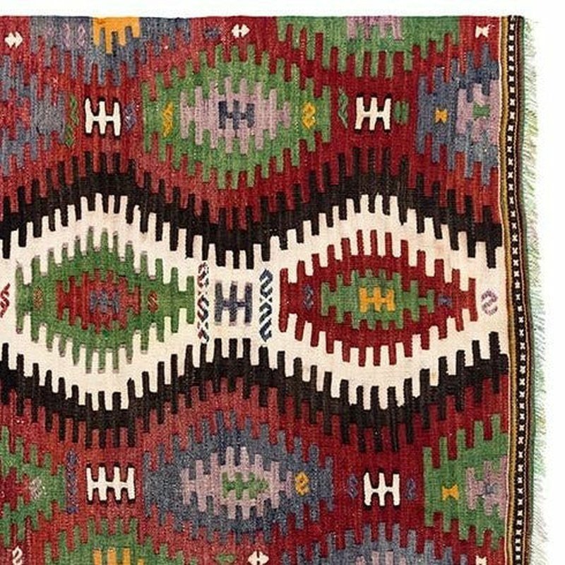 Handmade Southwest-Chic 100% Wool Area Rug - Ideal Place Market
