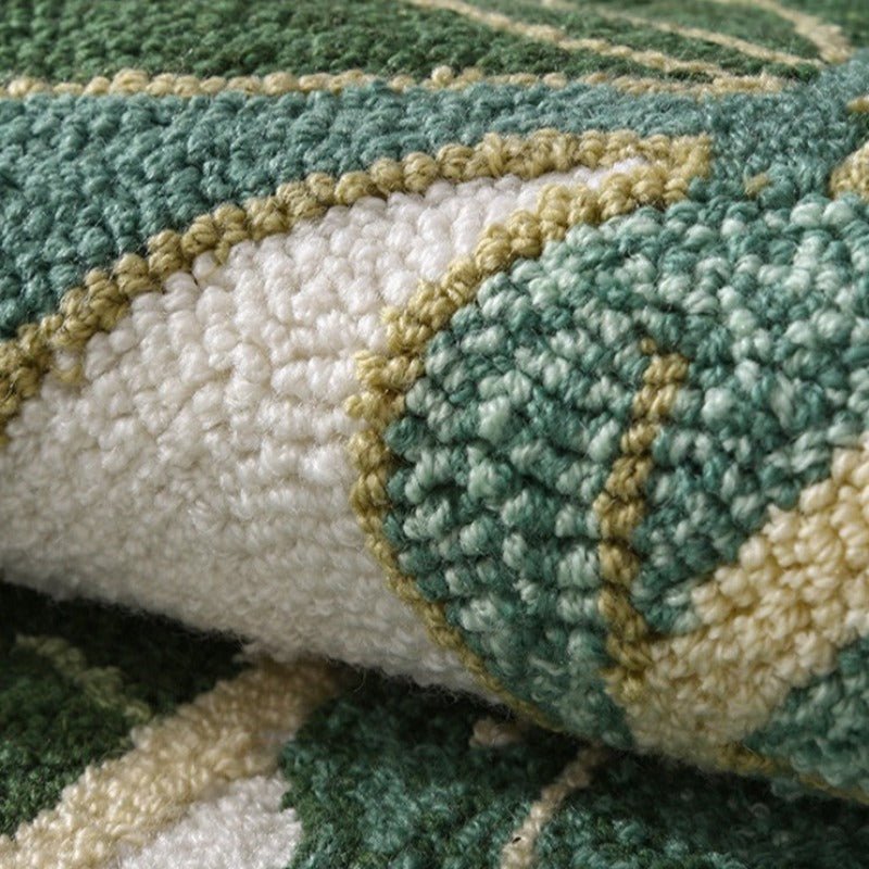 Handmade Tropics Inspired Wool Area Rug - Ideal Place Market