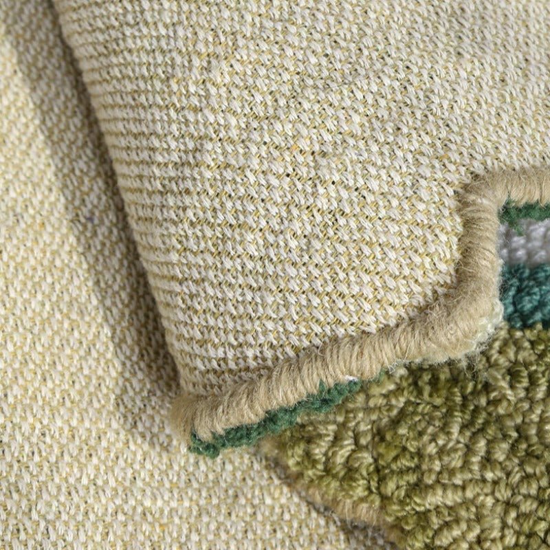 Handmade Tropics Inspired Wool Area Rug - Ideal Place Market