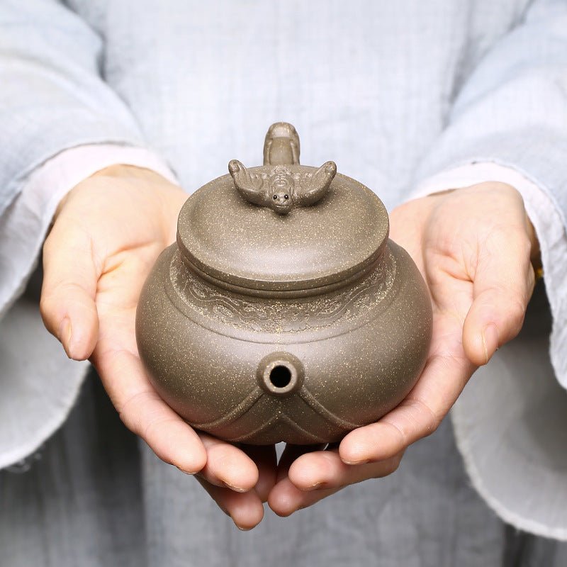Intricately Asian Handmade Xi Shi Yixing Teapot 300ml - Ideal Place Market