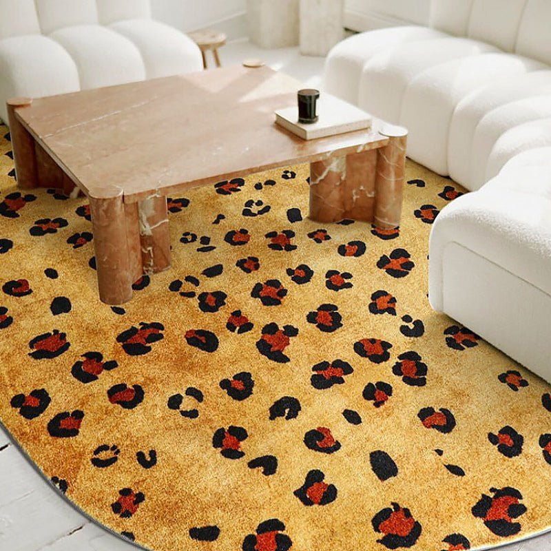 Irregular Large Leopard Print Area Rugs - 3 Color Themes - Ideal Place Market