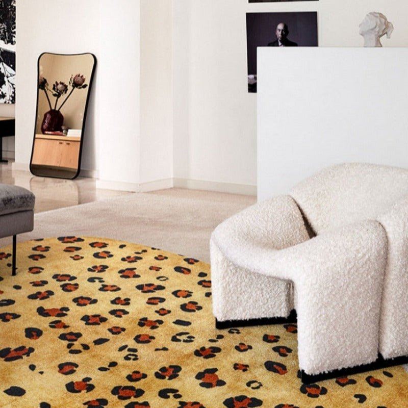 Irregular Large Leopard Print Area Rugs - 3 Color Themes - Ideal Place Market
