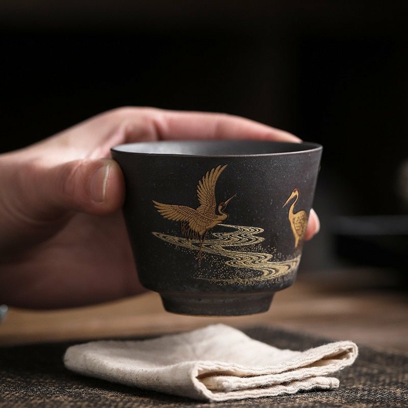 Japanese Kiln Fired Ceramic Cups - Ideal Place Market