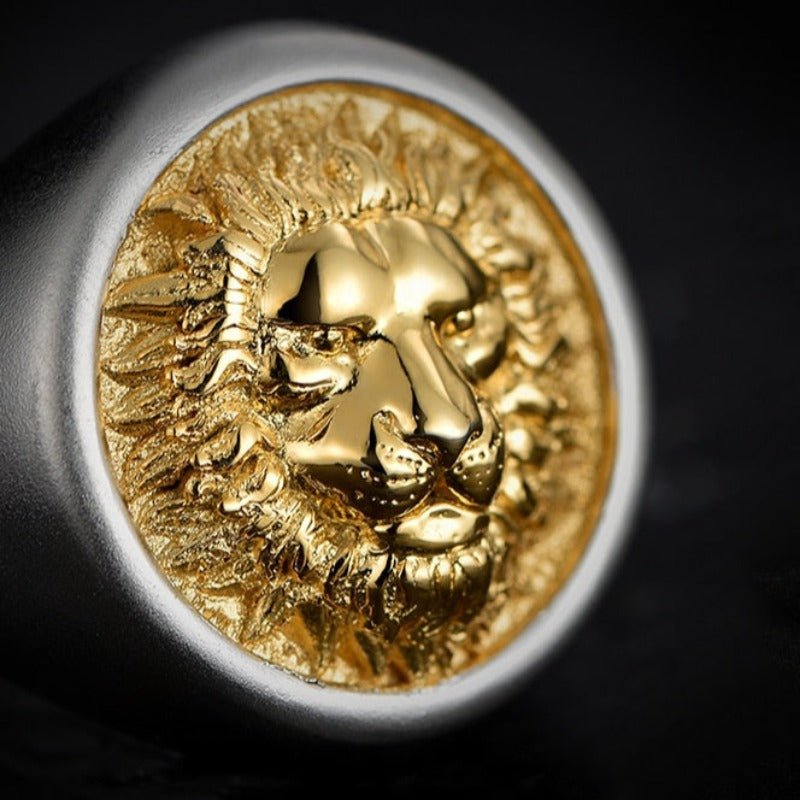 Lion Medallion S925 Silver Ring - Ideal Place Market