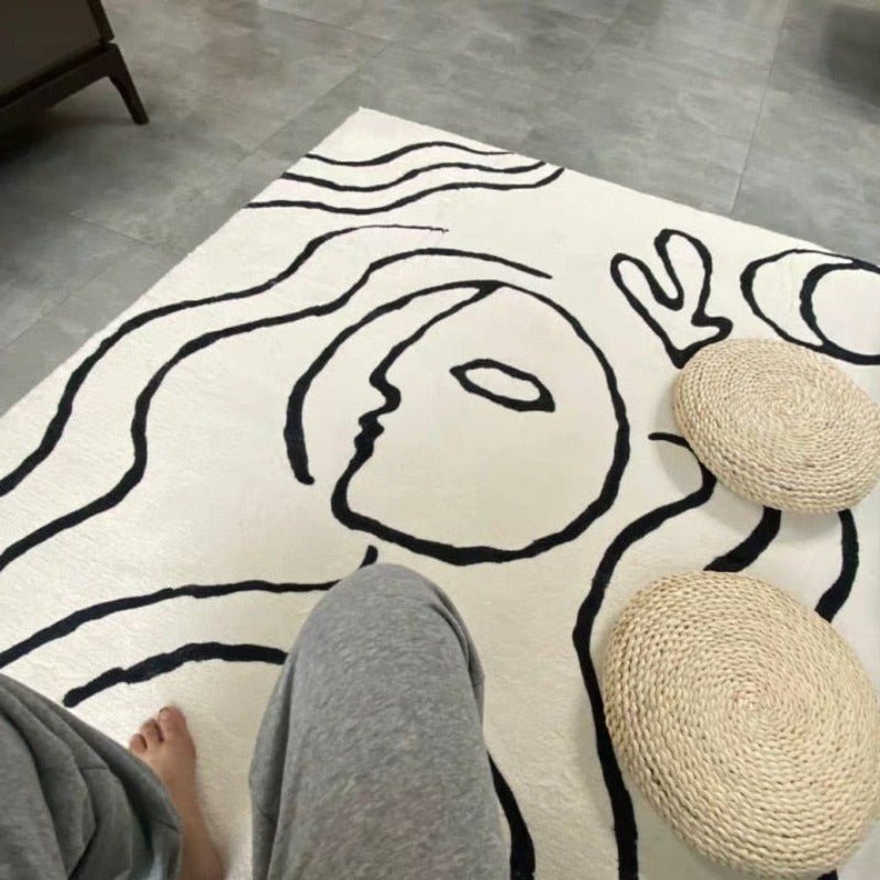 Modern Picasso Inspired Area Rug - Ideal Place Market