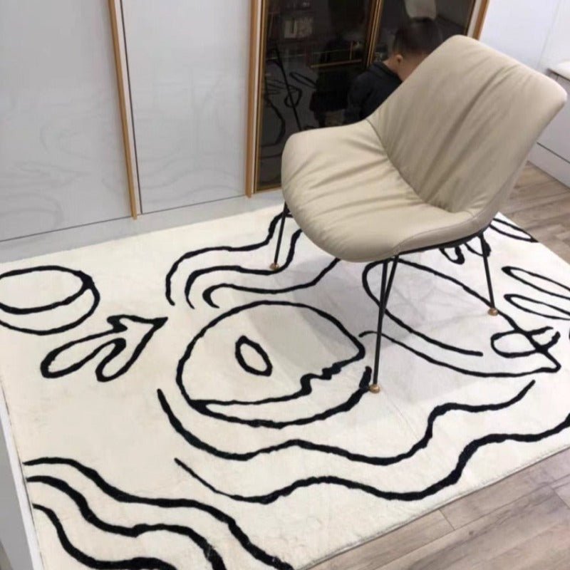 Modern Picasso Inspired Area Rug - Ideal Place Market