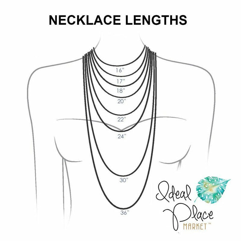 Peacock Black Keshi Pearl Necklace - Ideal Place Market