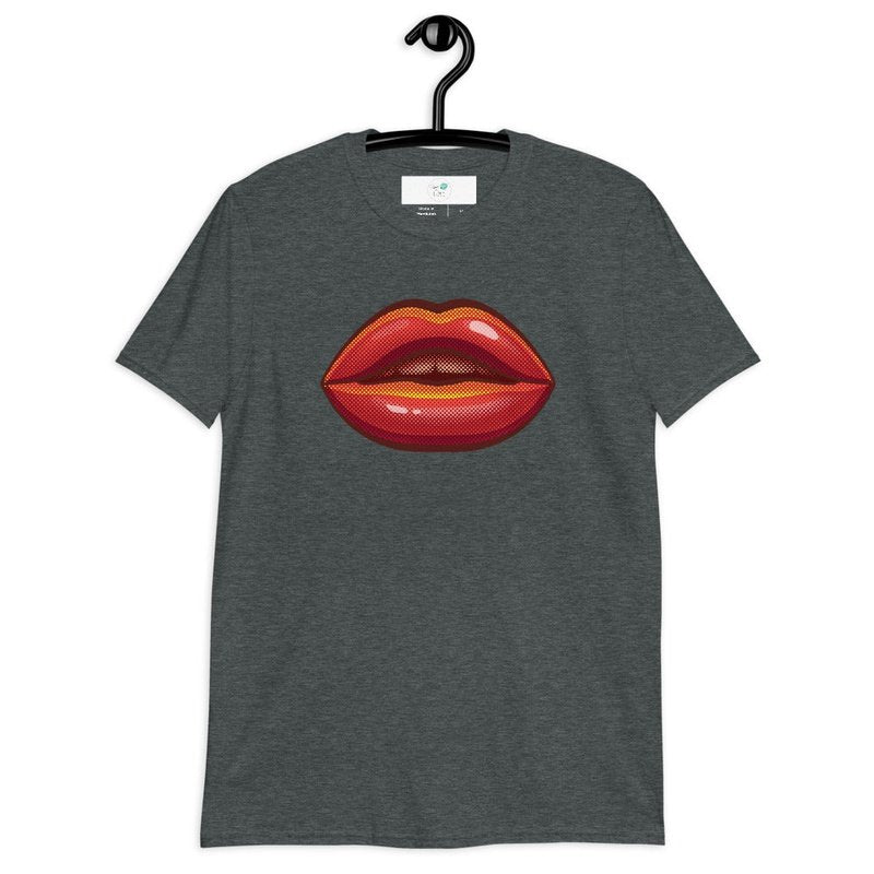 Pop-Art Pucker Short-Sleeve Unisex T-Shirt - Ideal Place Market