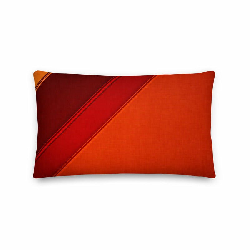 Red is Right Premium Stuffed 2 Sided-Printed Throw Pillows - Ideal Place Market