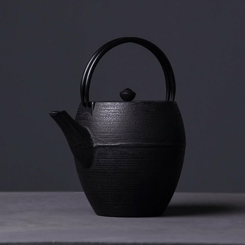 Tetsubin (鉄瓶) Japanese Contemporary Rustic Cast Iron Teapot - 1150ml - Ideal Place Market