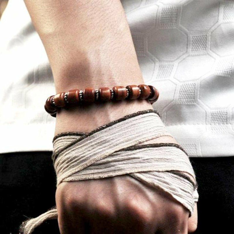 Tibetan Inner Strength Yak Bone Bead Bracelets - Ideal Place Market