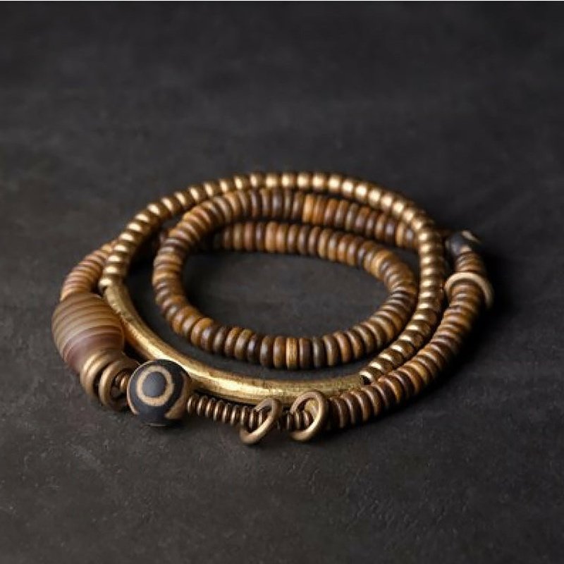 Verawood & Hand Formed Copper Stress Relief Bracelet - Ideal Place Market