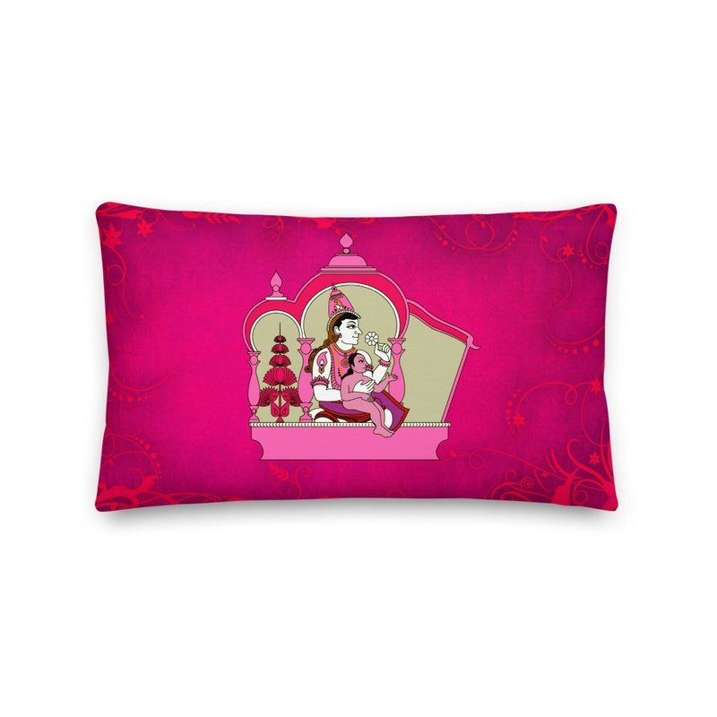 Vivah Sanskar Premium Stuffed Reversible Throw Pillows - Ideal Place Market