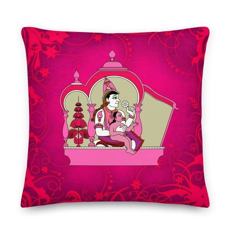 Vivah Sanskar Premium Stuffed Reversible Throw Pillows - Ideal Place Market