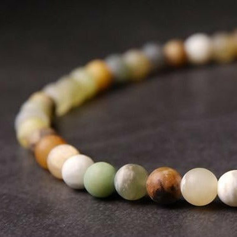 Wealth Promoting Natural Stone Beaded Bracelet - Ideal Place Market